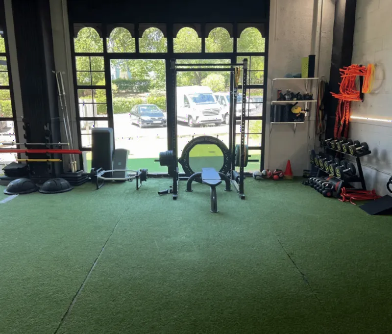 Zona funcional de entrenamiento en Premium Training Center